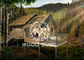 Дом Префаб стальной структуры деревянный, прекрасный полуфабрикат дом на дереве для гостиницы